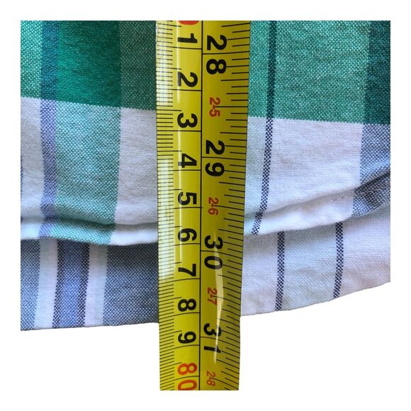 Roper Mens Blue Green Striped Long Sleeve Pearl Button Up Rodeo Shirt Size XL - Picture 11 of 13